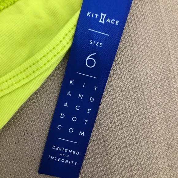 KIT AND ACE neon crop top - Picture 3 of 6